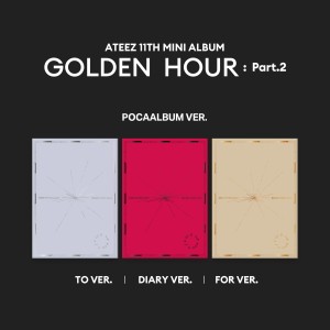 [ATEEZ] 11th Mini Album 'GOLDEN HOUR : PART 2' (POCAALBUM Ver.) 