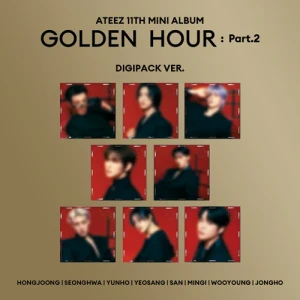 [ATEEZ] 11th Mini Album 'GOLDEN HOUR : PART 2' (DIGIPACK Ver.)